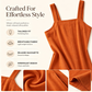 Women's Casual Wide Strap Button Jumpsuit