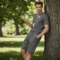 Casual cargoshorts voor heren met elastische tailleband