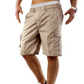Casual cargoshorts voor heren met elastische tailleband