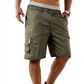 Casual cargoshorts voor heren met elastische tailleband