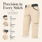 Cargo-capribroek met hoge taille voor dames