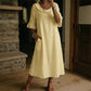 Casual zomerjurk met ronde hals voor dames
