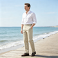 👖Slim-fit vrijetijdsbroek voor heren met elastische tailleband