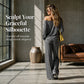 Moeiteloze Stripe-loungeset