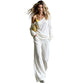 Moeiteloze Stripe-loungeset
