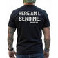 Casual T-shirt met sloganprint voor heren