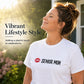 Casual T-shirt met korte mouwen en print voor dames