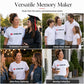 Casual T-shirt met korte mouwen en print voor dames