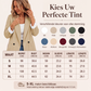 Casual blazer voor dames met contrasterende manchetten