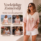 🌸 Nieuwe Collectie 👕 Dames V-Hals T-Shirt met Print – Trendy design, comfortabele pasvorm & stijlvolle dagelijkse look ✨