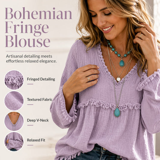 ☁️Ontspannen comfort, voor elke dag👚 Dames-top met V-hals en lange mouwen – Lichtgewicht stof, makkelijk te combineren ✨