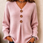 ✨ Tijdloze Elegantie ✨ Dames Gebreide V-Hals Trui 👚 Zachte Comfort, Flatterende Pasvorm & Veelzijdige Stijl