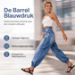 Hoge taille, elastische barrel jeans voor dames