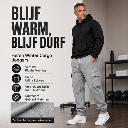 💥 Speciale Deal ✨ Losse Heren Cargo Joggingbroek – Comfortabele Pasvorm met Praktische Zakken 👖