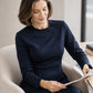 Elegante asymmetrische eenrijig geknoopte jurk voor dames