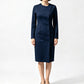 Elegante asymmetrische eenrijig geknoopte jurk voor dames