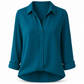 Stijlvolle casual damesblouse met lange mouwen en knoopsluiting