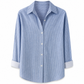 Stijlvolle casual damesblouse met lange mouwen en knoopsluiting