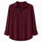 Stijlvolle casual damesblouse met lange mouwen en knoopsluiting