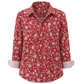 Stijlvolle casual damesblouse met lange mouwen en knoopsluiting