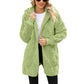 Dames winterse gezellige jas met capuchon