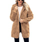 Dames winterse gezellige jas met capuchon