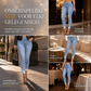 ✨ Nieuwe Look 💫 Dames Lichtblauwe Met Parel Versierde Slim Fit Skinny Jeans met Onafgewerkte Gerafelde Taille en Gerafelde Gescheurde Enkelsboorden – Stijlvol, Modieus & Trendy
