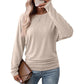 ✨ Nieuwe Collectie — Dames casual losvallende rondhals trui met batwing‑mouwen