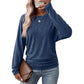 ✨ Nieuwe Collectie — Dames casual losvallende rondhals trui met batwing‑mouwen