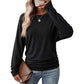 ✨ Nieuwe Collectie — Dames casual losvallende rondhals trui met batwing‑mouwen
