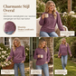 ✨ Nieuwe Collectie — Dames casual losvallende rondhals trui met batwing‑mouwen
