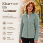 Warme Gebreide Winterjas met Ritssluiting
