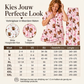 🔥Gratis verzending✈️Dames 3-Delige Pyjamaset met Hooglander Koe Print – Zachte Warme Nachtkleding voor Comfortabele Avonden