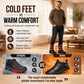 Antislip wandelschoenen voor heren met pluche voering