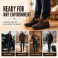 Antislip wandelschoenen voor heren met pluche voering