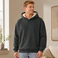 Dik sherpa-gevoerd hoodie voor heren