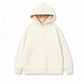Dik sherpa-gevoerd hoodie voor heren