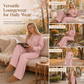 🔥Gratis verzending✈️Comfortabele Casual Matching Lange Broek Set