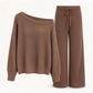 🔥Gratis verzending✈️Comfortabele Casual Matching Lange Broek Set