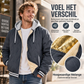 Warme winterjas met capuchon voor heren