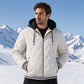 Warme winterjas met capuchon voor heren