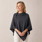 🧶Dames Zachte Gebreide Poncho Sjaal, Losse Draagbare Gebreide Shawl✨