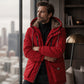 Heren Parka Capuchonjas met Pluche Voering