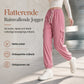 Corduroy cargo jogger met elastische taille