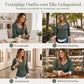 🔥Populair product ！✨Nep tweedelig gelaagde gebreide top, casual tuniek shirt met V-hals
