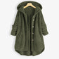 Dames Winter middel lange thermische jas