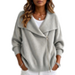 Chique asymmetrisch vest met ritssluiting voor dames