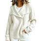 Chique asymmetrisch vest met ritssluiting voor dames
