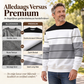Heren Casual Ronde Hals Gestreept Sweatshirt