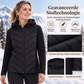 Dames Hooded Patchwork Gewatteerd Jack